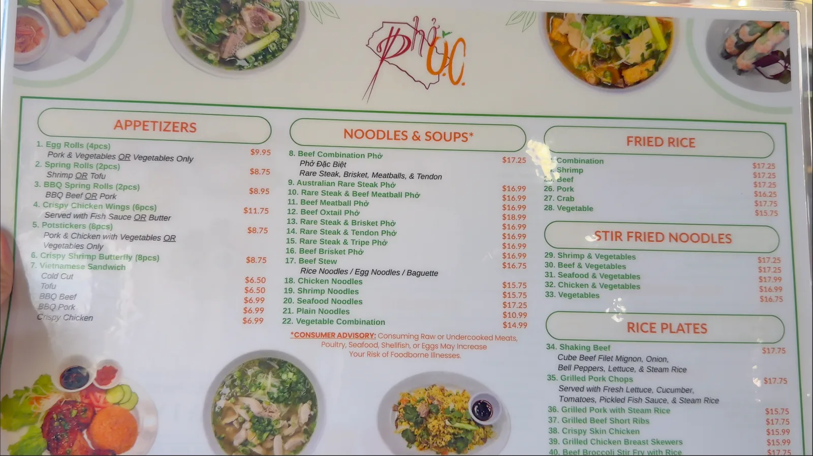 Pho O.C Las Vegas